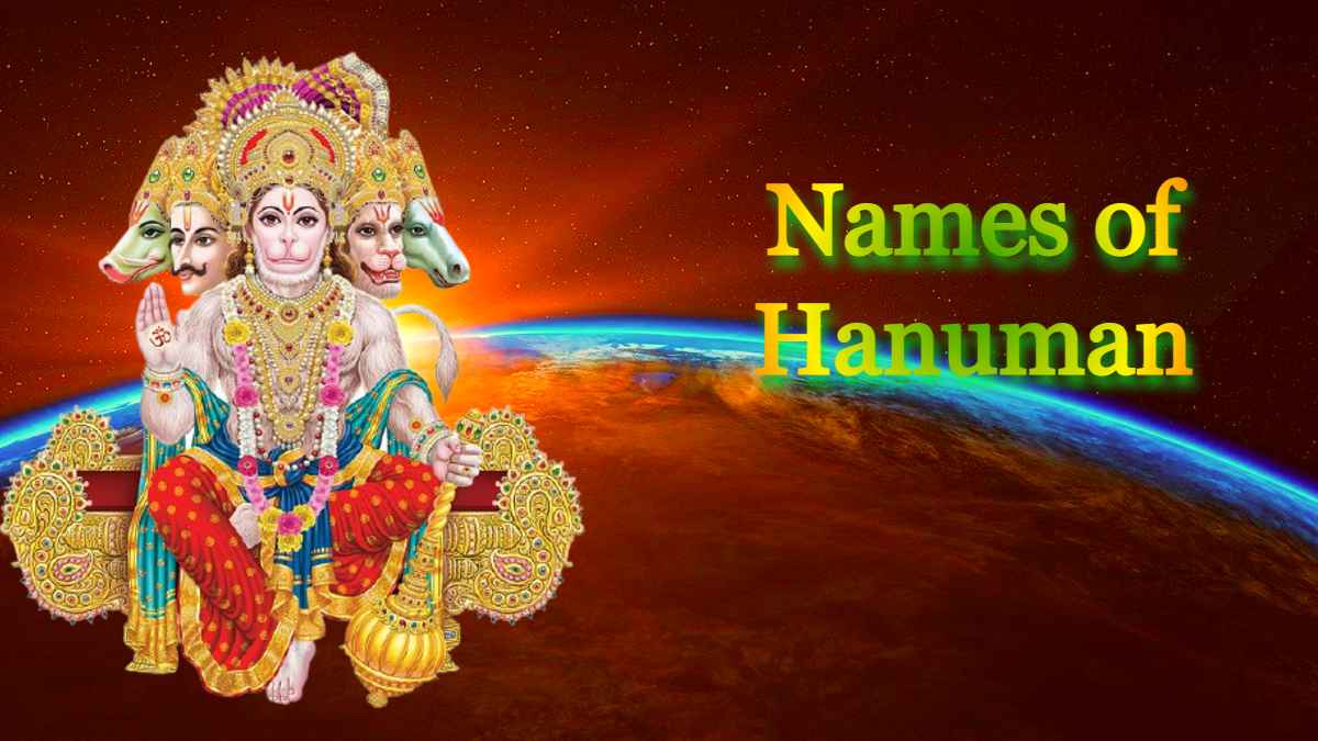 Names of Hanuman